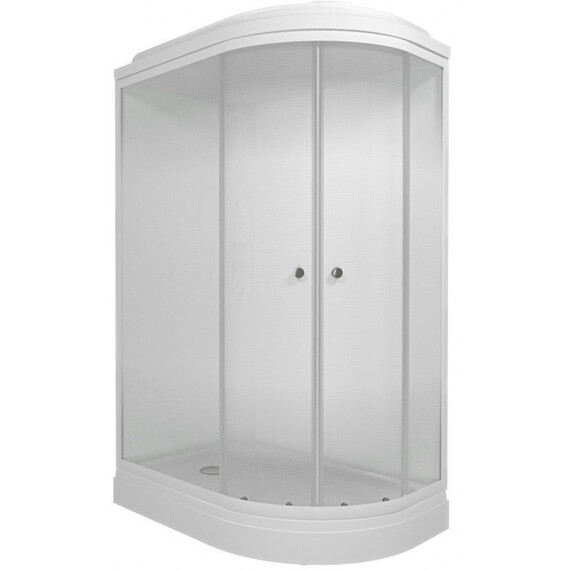 Душевая кабина Тритон Коралл 120x80 см L Щ0000068945, белый/матовое - фото 