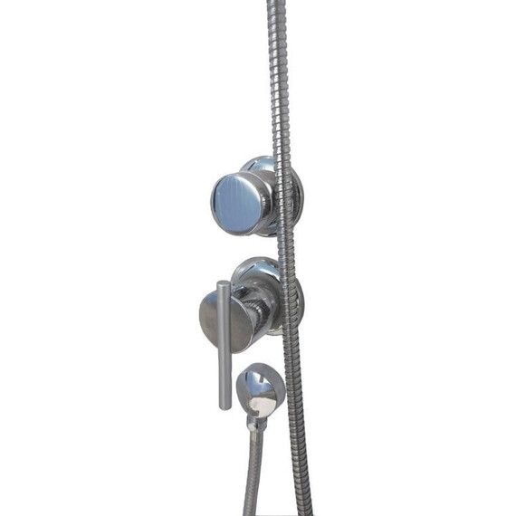 Душевая кабина Тритон Ультра 80x80 см Щ0000072615, белый/матовое - фото 6