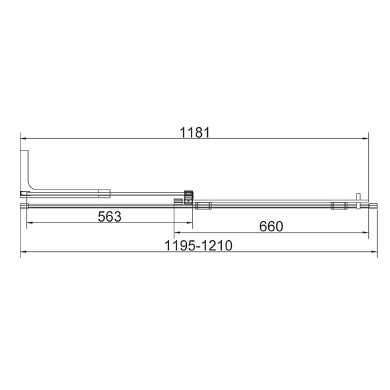 Душевая перегородка Vincea Walk-In 120 см VSW-4WSL120CLG-L (стекло 8 мм) брашированное золото/прозрачное - фото 7