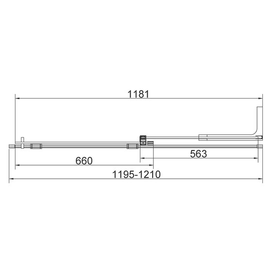 Душевая перегородка Vincea Walk-In 120 см VSW-4WSL120CLG-R (стекло 8 мм) брашированное золото/прозрачное - фото 7