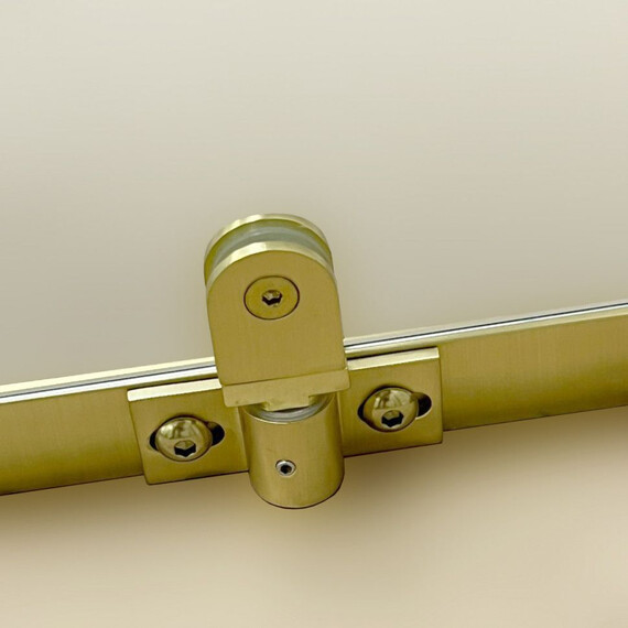 Душевое ограждение Triton Терра 120x90 см Щ0000073934, золото/прозрачное - фото 10