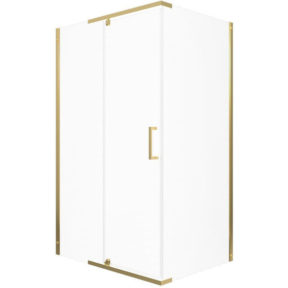 Душевое ограждение Triton Терра 120x90 см Щ0000073934, золото/прозрачное - фото 