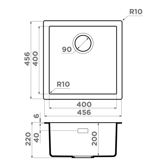 Кухонная мойка Omoikiri Yamakawa 45-U/I mo 4997456, мокко - фото 7