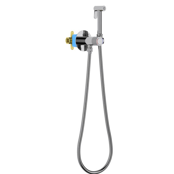 Набор для гигиенического душа Aquatek Бетта AQ1023CR (со скрытой частью) - фото 