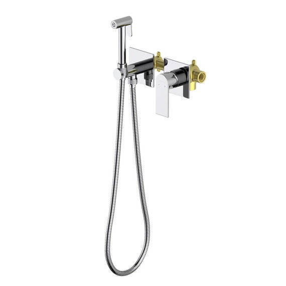 Набор для гигиенического душа Aquatek Лира AQ1420CR (со скрытой частью) - фото 