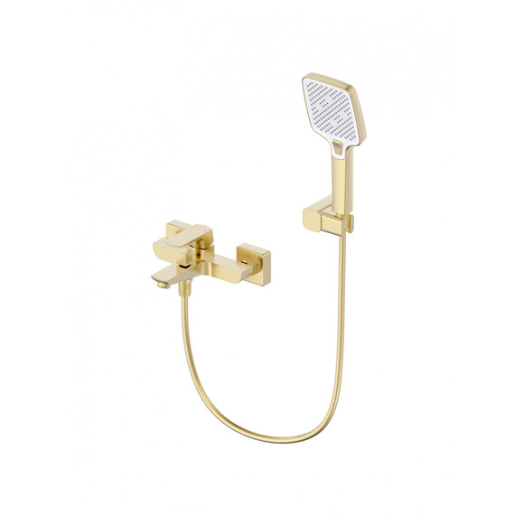 Смесители для ванны Wonzon & Woghand Forza WW-639031-1-BG, брашированное золото - фото 
