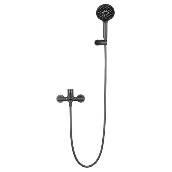 Смесители для ванны Wonzon & Woghand Solo WW-639032-1-BGM, тёмный графит - фото 