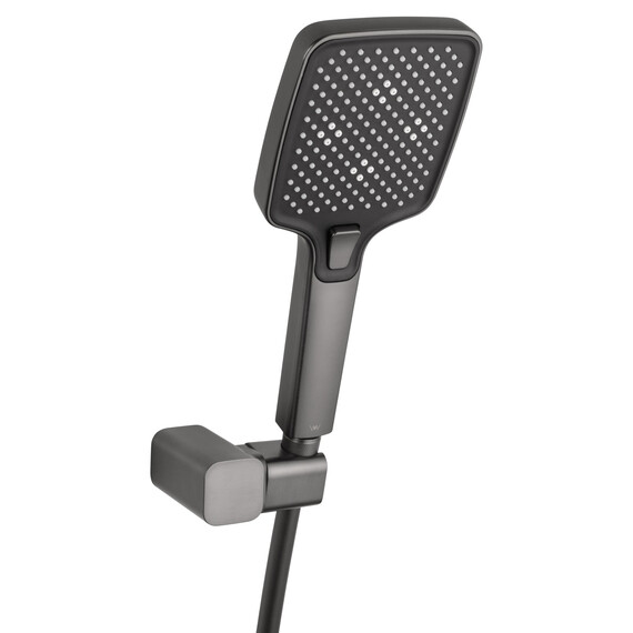 Душевая система для ванны Wonzon & Woghand Forza WW-939031-BGM (со скрытой частью) тёмный графит - фото 6