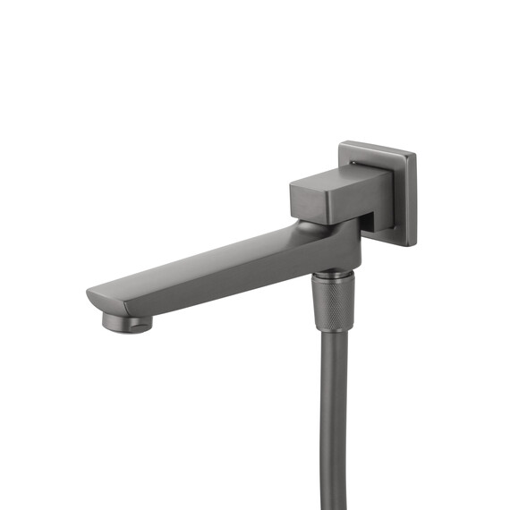 Душевая система для ванны Wonzon & Woghand Forza WW-939031-BGM (со скрытой частью) тёмный графит - фото 4