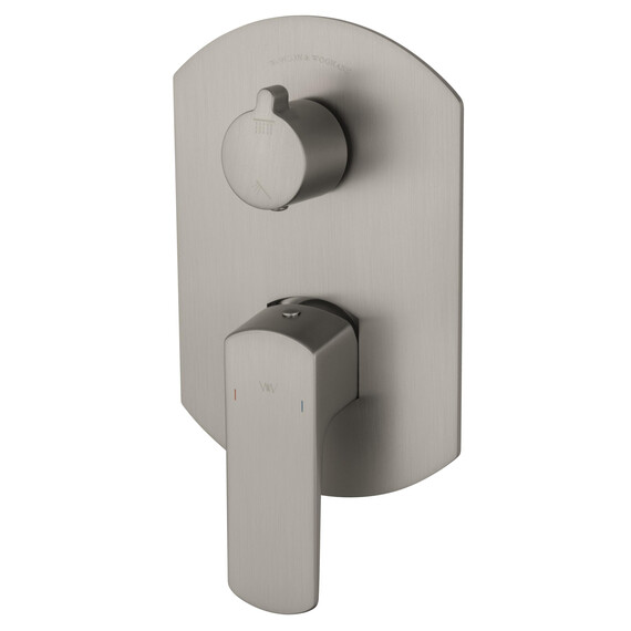 Душевая система для ванны Wonzon & Woghand Forza WW-939031-BN (со скрытой частью) брашированный никель - фото 5