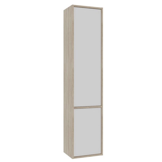 Пенал подвесной Aquatek Либра 35 см AQ60035-DO-MW, универсальный, дуб Давос/белый матовый - фото 