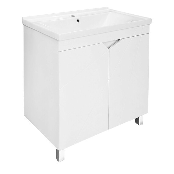 Тумба напольная с раковиной Loranto Оптимум 80 см CS00106208 (раковина Monte NEO 80) - фото 3