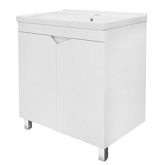 Тумба напольная с раковиной Loranto Оптимум 70 см CS00106209 (раковина Monte NEO 70) - фото 4