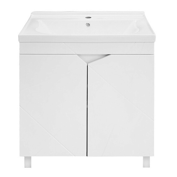 Тумба напольная с раковиной Loranto Оптимум 70 см CS00106209 (раковина Monte NEO 70) - фото 