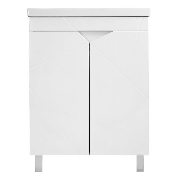 Тумба напольная с раковиной Loranto Оптимум 60 см CS00106210 (раковина Monte NEO 60) - фото 3