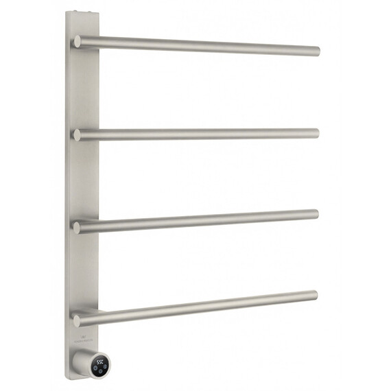 Полотенцесушитель электрический Wonzon & Woghand Nürnberg П4 520x617 мм WW-AL344-BN, брашированный никель - фото 