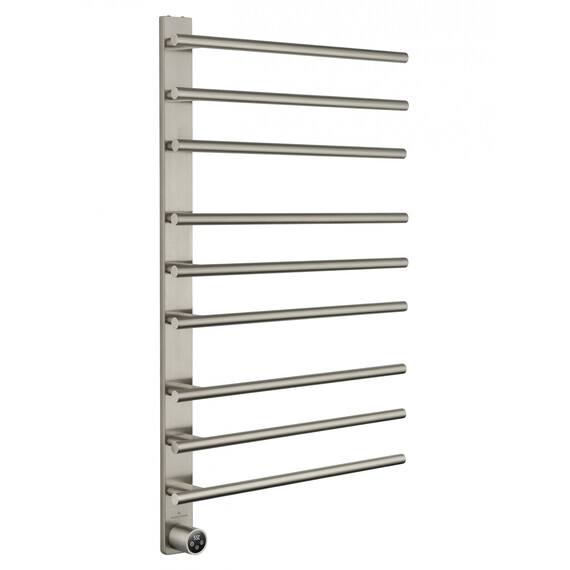 Полотенцесушитель электрический Wonzon & Woghand Nürnberg П9 520x904 мм WW-AL349-BN, брашированный никель - фото 2