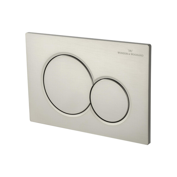 Кнопка смыва Wonzon & Woghand WW-IB232-BN, брашированный никель - фото 2