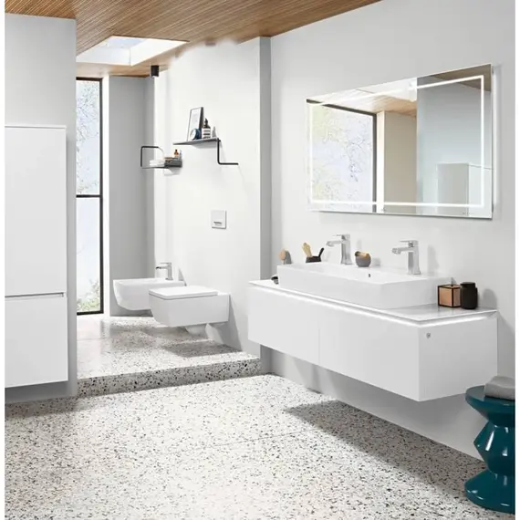 Унитаз подвесной безободковый Villeroy&Boch Memento 2.0 4633R0R1 (CeramicPlus) - фото 9