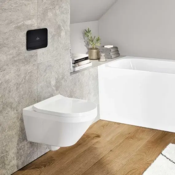 Унитаз подвесной безободковый Villeroy&Boch Architectura 8М70S101 с крышкой микролифт (система смыва TwistFlush) - фото 12