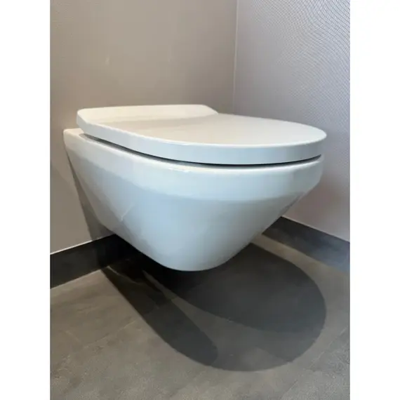 Унитаз подвесной безободковый Villeroy&Boch Architectura 8М70S101 с крышкой микролифт (система смыва TwistFlush) - фото 3