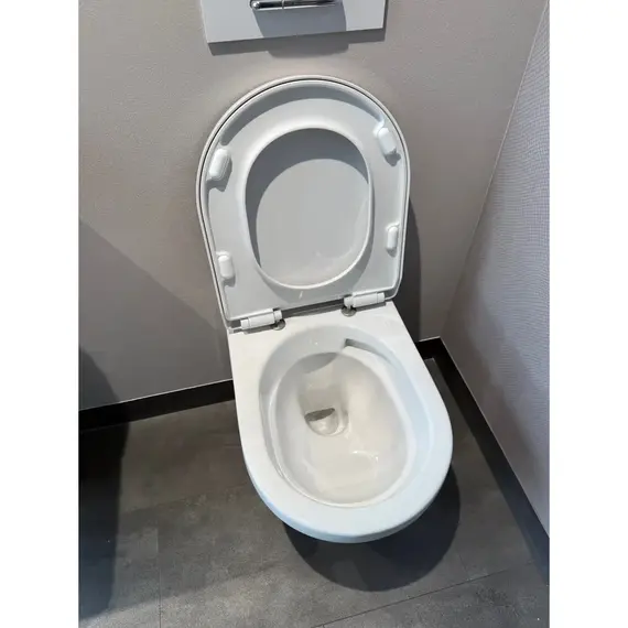 Унитаз подвесной безободковый Villeroy&Boch Architectura 8М70S101 с крышкой микролифт (система смыва TwistFlush) - фото 4