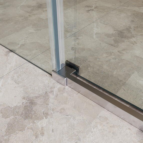 Душевая дверь BelBagno 140 см SOFT_CLOSE-1-BF-1-140-C-Cr, хром/прозрачное - фото 5