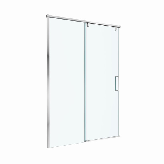 Душевая дверь BelBagno 140 см SOFT_CLOSE-1-BF-1-140-C-Cr, хром/прозрачное - фото 4