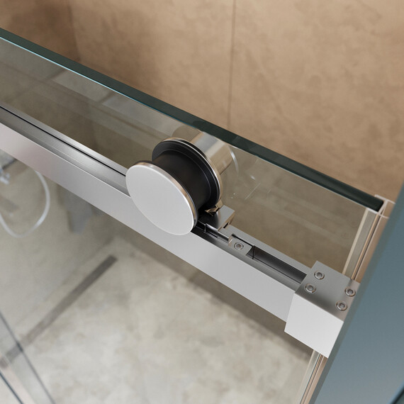 Душевая дверь BelBagno 150 см SOFT_CLOSE-2-BF-1-150-C-Cr, хром/прозрачное - фото 10