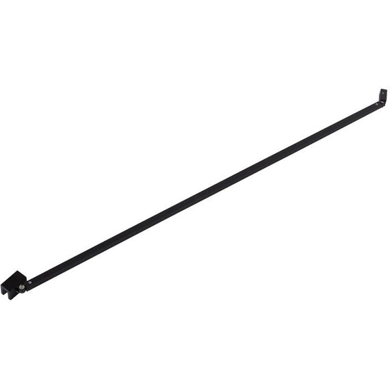 Шторка для ванны Cezares 90 см LIBERTA-V-1-TB-90/155-C-NERO (стекло 8 мм) чёрный матовый/прозрачное - фото 3