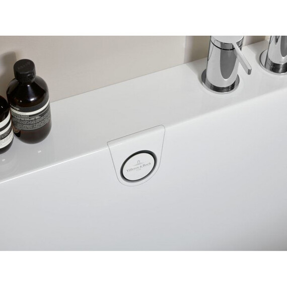 Ванна квариловая Villeroy&Boch Oberon 2.0 180x80 см UBQ181OBR2DV-01 с ножками и сифоном - фото 3