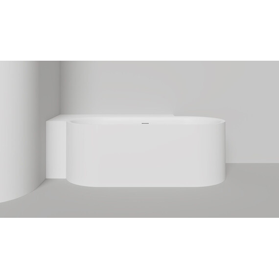 Ванна каменная Salini Perla 170x80 см L 1049201MN (S-Stone) матовая - фото 2