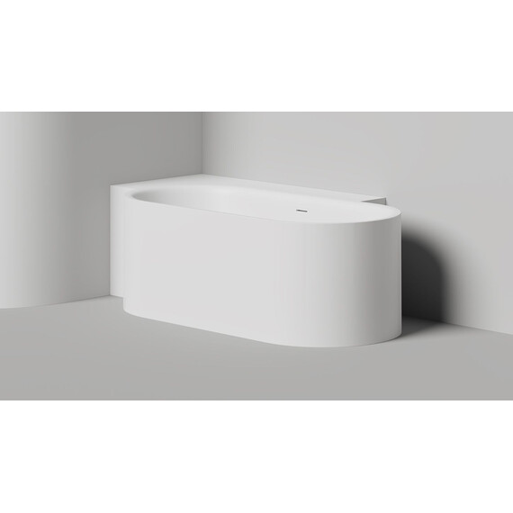 Ванна каменная Salini Perla 170x80 см L 1049201MN (S-Stone) матовая - фото 3