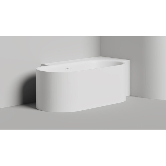 Ванна каменная Salini Perla 170x80 см R 1049201MN (S-Stone) матовая - фото 3