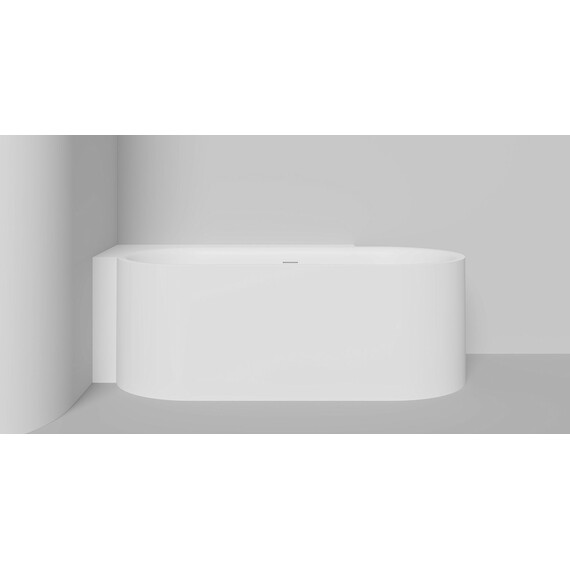 Ванна каменная Salini Perla 180x90 см L 1049202M (S-Stone) матовая - фото 3