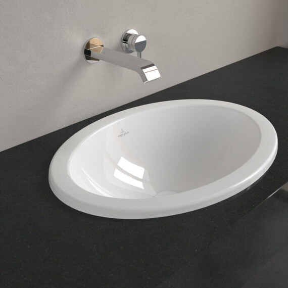 Раковина врезная на столешницу Villeroy&Boch Loop & Friends 57 см 4A620001 - фото 2