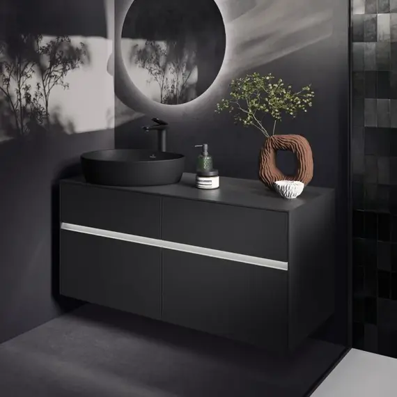 Раковина-чаша Villeroy&Boch Antao 51 см 4A7351R7 (CeramicPlus) чёрный матовый - фото 7