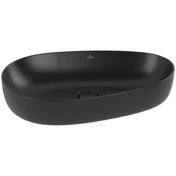 Раковина-чаша Villeroy&Boch Antao 65 см 4A7465R7 (CeramicPlus) чёрный матовый - фото 