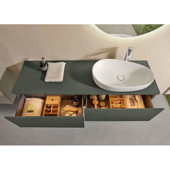 Раковина-чаша Villeroy&Boch Antao 65 см 4A7465RW (CeramicPlus) белый матовый - фото 9