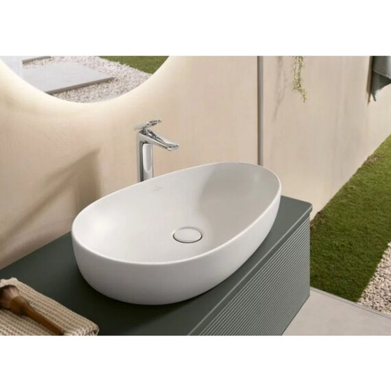 Раковина-чаша Villeroy&Boch Antao 65 см 4A7465RW (CeramicPlus) белый матовый - фото 8