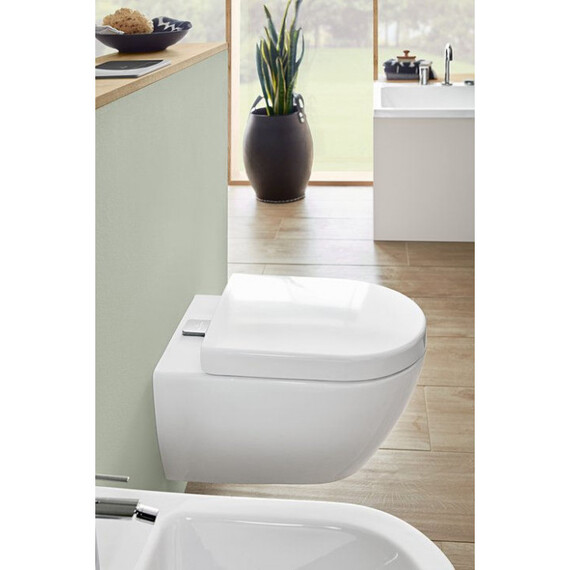 Биде подвесное Villeroy&Boch Subway 2.0 540000R1 (CeramicPlus) - фото 10
