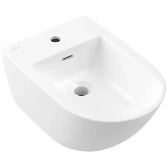 Биде подвесное Villeroy&Boch Antao 541100RW (CeramicPlus) белый матовый - фото 2