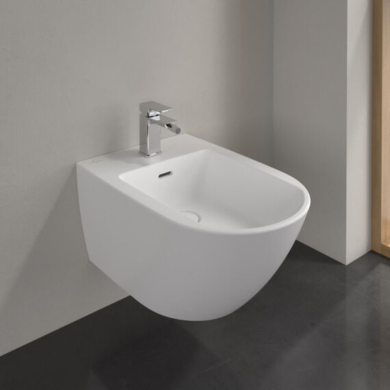 Биде подвесное Villeroy&Boch Antao 541100RW (CeramicPlus) белый матовый - фото 7