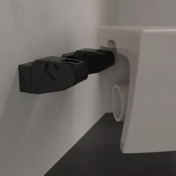Унитаз подвесной безободковый Villeroy&Boch Subway 2.0 5614R0R3 (CeramicPlus) с крышкой микролифт, пергамон глянец - фото 11
