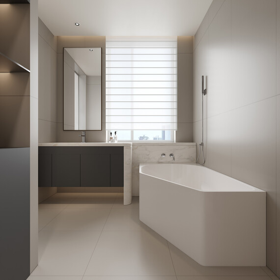 Ванна акриловая Abber 160x90 см AB9505 L - фото 5