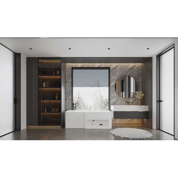 Ванна акриловая Abber 170x80 см AB9506 - фото 10