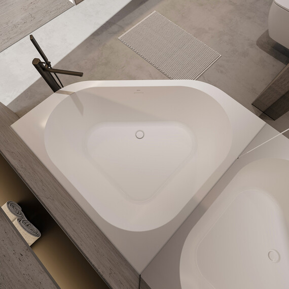 Ванна акриловая Abber 150x150 см AB9507-1.5 - фото 3