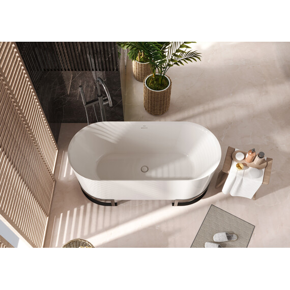 Ванна отдельностоящая Abber 166x78 см AB9510 - фото 7