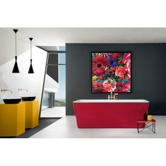 Ванна квариловая Villeroy&Boch Squaro Edge 12 170x75 см UBQ170SQE2DV-01 с сифоном и ножками - фото 9