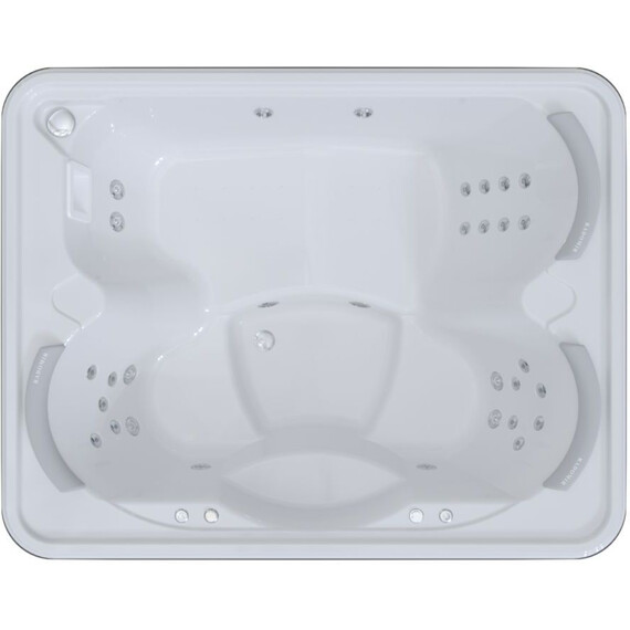 Спа бассейн Радомир Делюкс Сильвер 167x212 см 1-30-0-0-0-0531Б - фото 